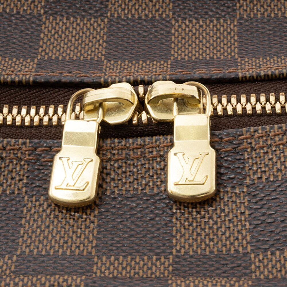 LOUIS VUITTON Authentic Brown Damier Canvas Shoulder Bag - Picture 14 of 16